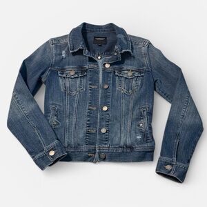 Liverpool Los Ángeles Distressed Denim Jacket , jeans jacket , size XS ,